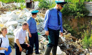 Подготовка к проверке Росприроднадзора в Гусе-Хрустальном в октябре